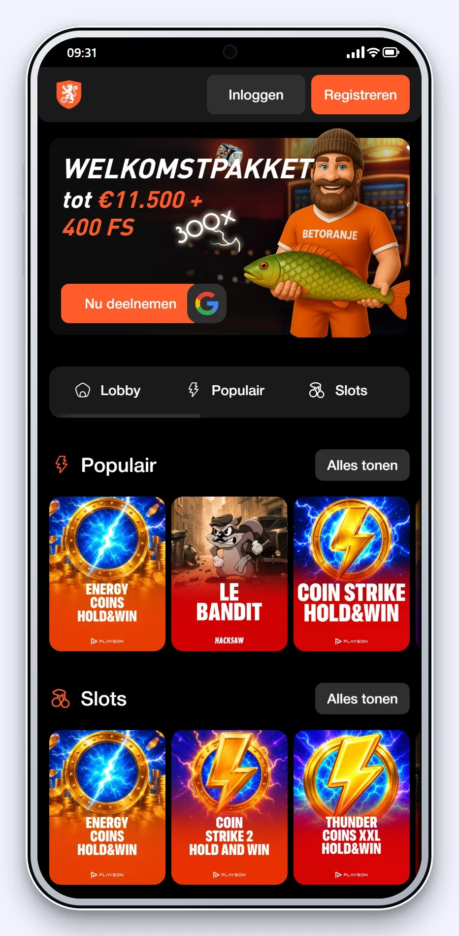 beste online casino curacao: de startpagina van Betoranje